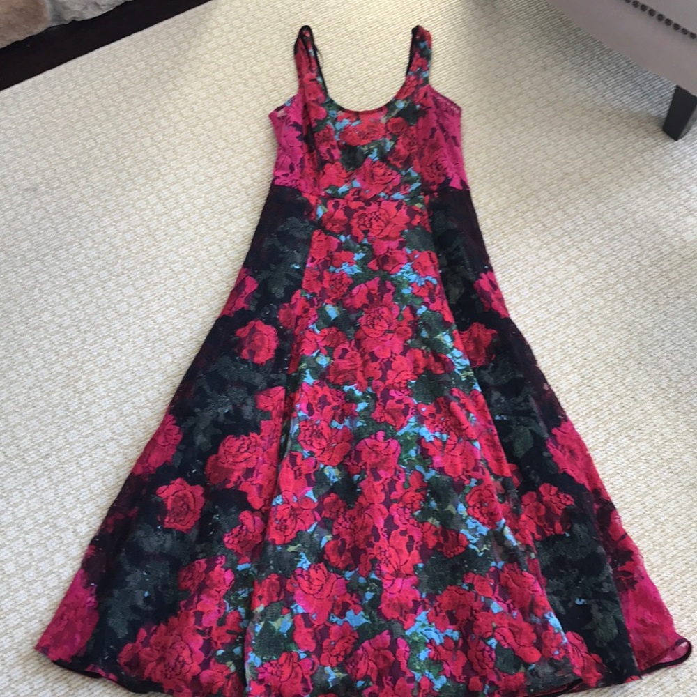 Tracy Reese Lace Midi Dress